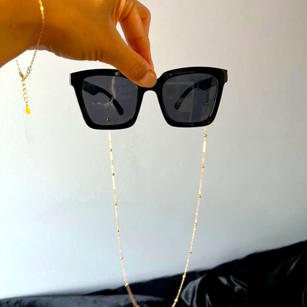 2 pack Gold and Silver Sunglasses Chain